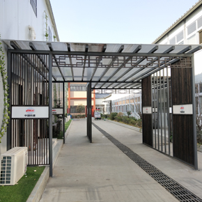 中鐵配套 工區中式連廊設計施工 工地標準化